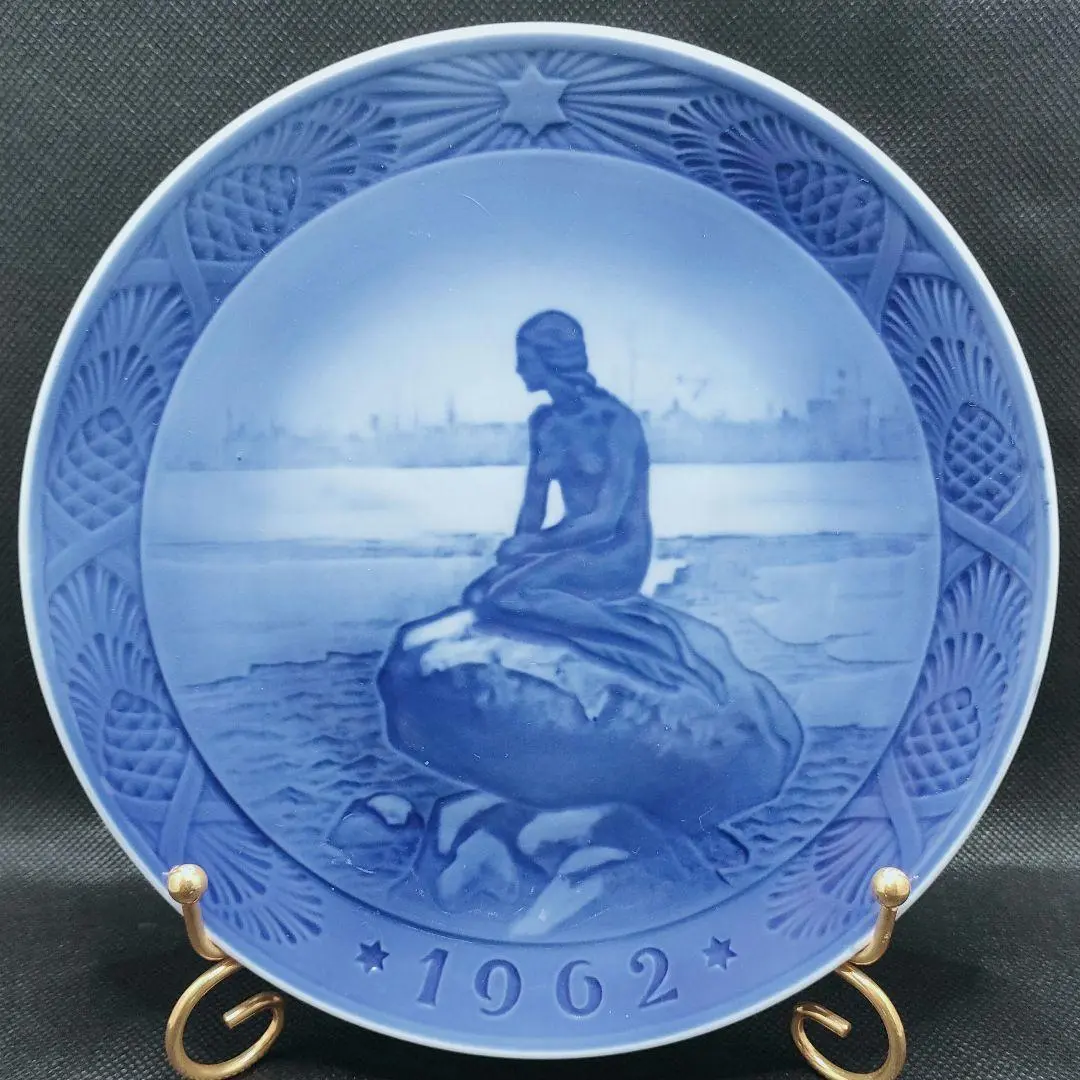 ロイヤルコペンハーゲン　イヤーズプレート1962年 人魚姫 ロイヤルコペンハーゲン（Royal Copenhagen） イヤープレート