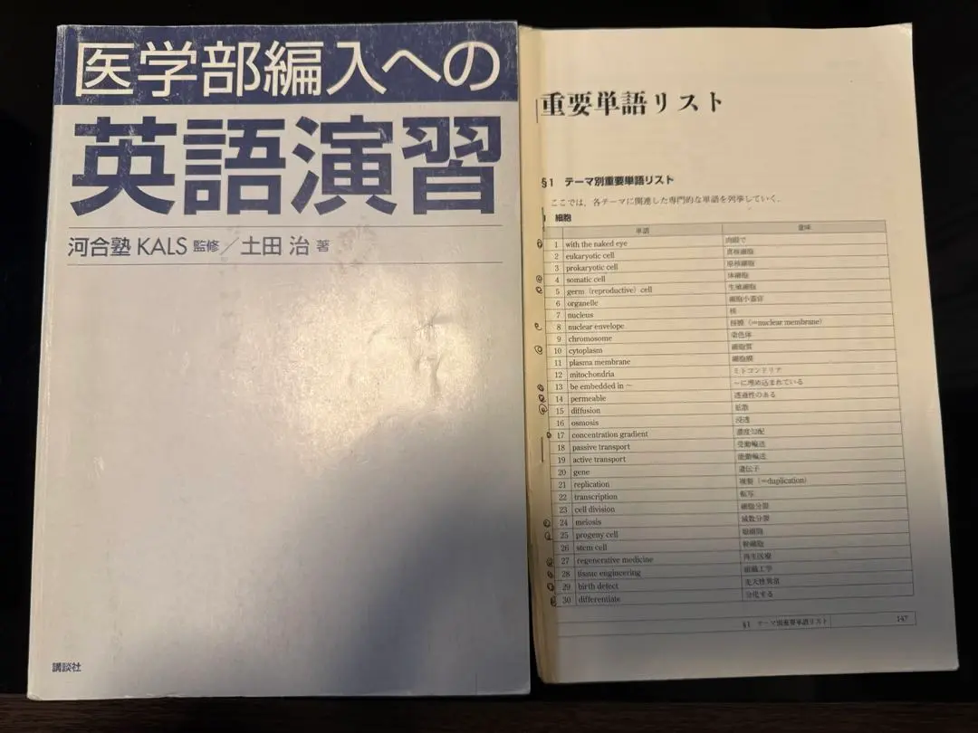 kals 医学英文法 I II 医学語演習セット　2023 717smv4kbrL._UF350,350_QL50_.jpg