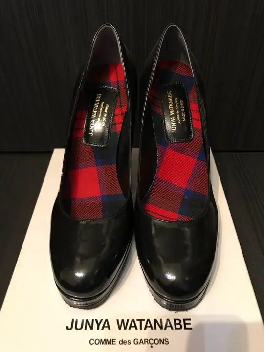 JUNYA WATANABE COMMEdesGARCONS ドット柄パンプス JUNYA WATANABE COMMEdesGARCONS ドット柄パンプス