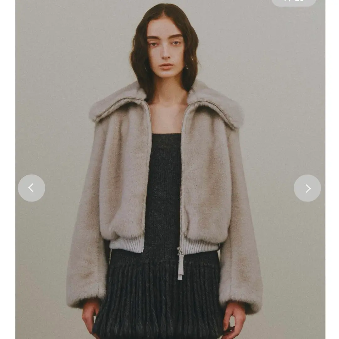 美品★kei shirahata ★エコファーコート 2025年最新】styling/ レディース 毛皮・ファーコートの人気
