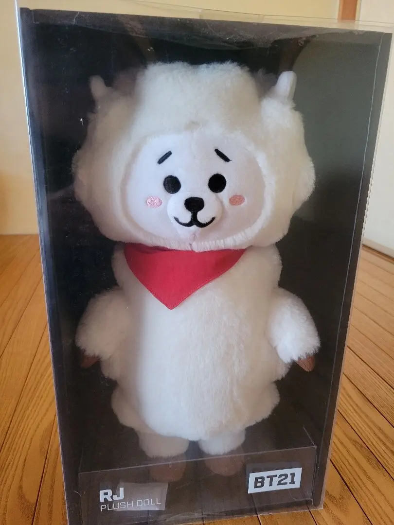 BTS BT21 RJ 公式 完売品 グッズ ぬいぐるみ スタンディングドール 2025年最新】bt21 公式rj スタンディングドールの人気アイテム