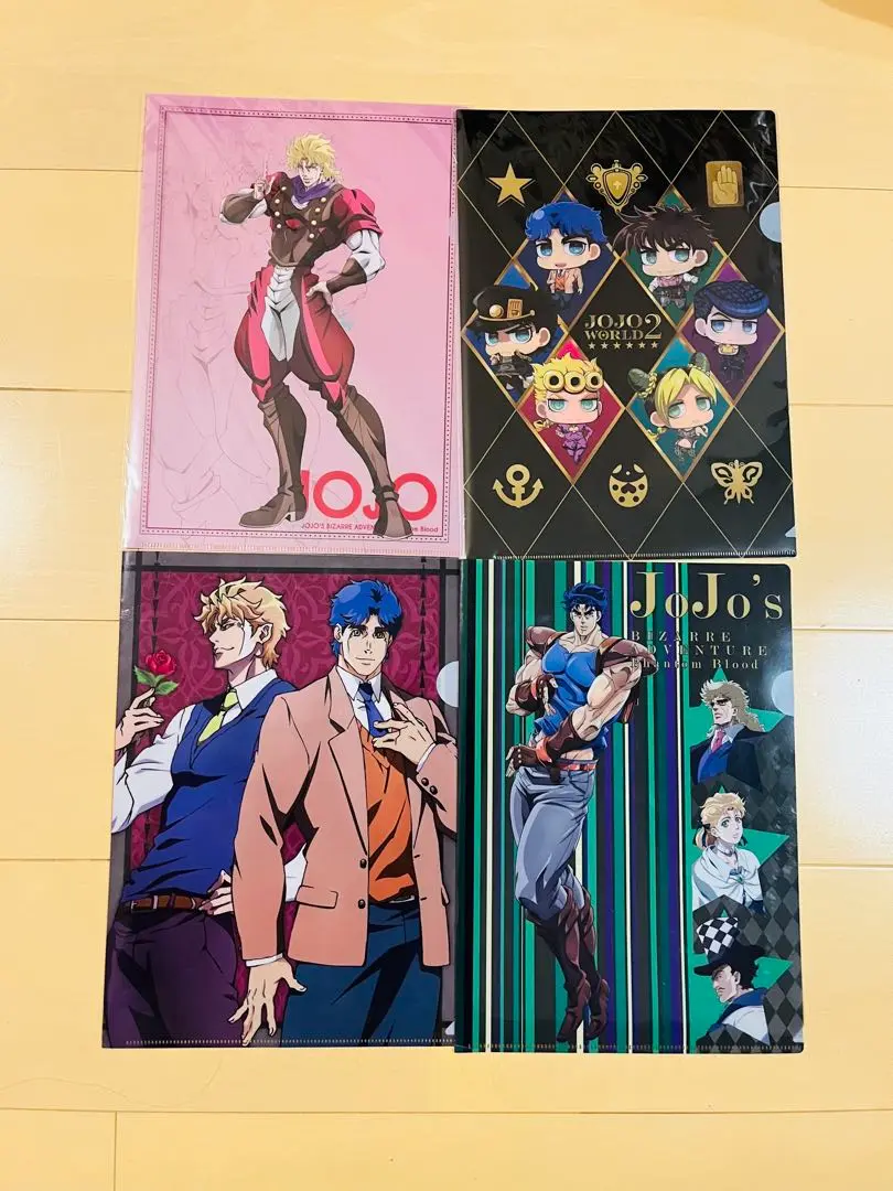 ジョジョの奇妙な冒険 クリアファイル2種セットA+1 ★ジョジョ展限定品★SBR ジョジョの奇妙な冒険 クリアファイル2種セットA+1 ☆ジョジョ展