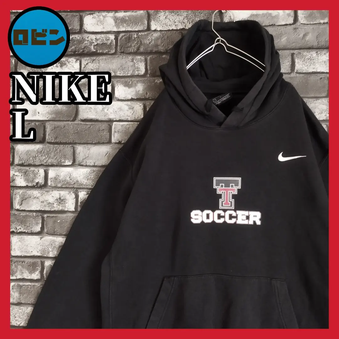 NIKE 刺繡 Swoosh 耐吉 大學 足球 袖子寬鬆 連帽衫 的縮圖