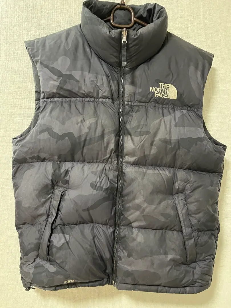 ノースフェイス　ノベルティー ヌプシダウンベスト　 カモ柄　ND92233 THE NORTH FACE ノースフェイス アイスダイ カモ ノベルティ