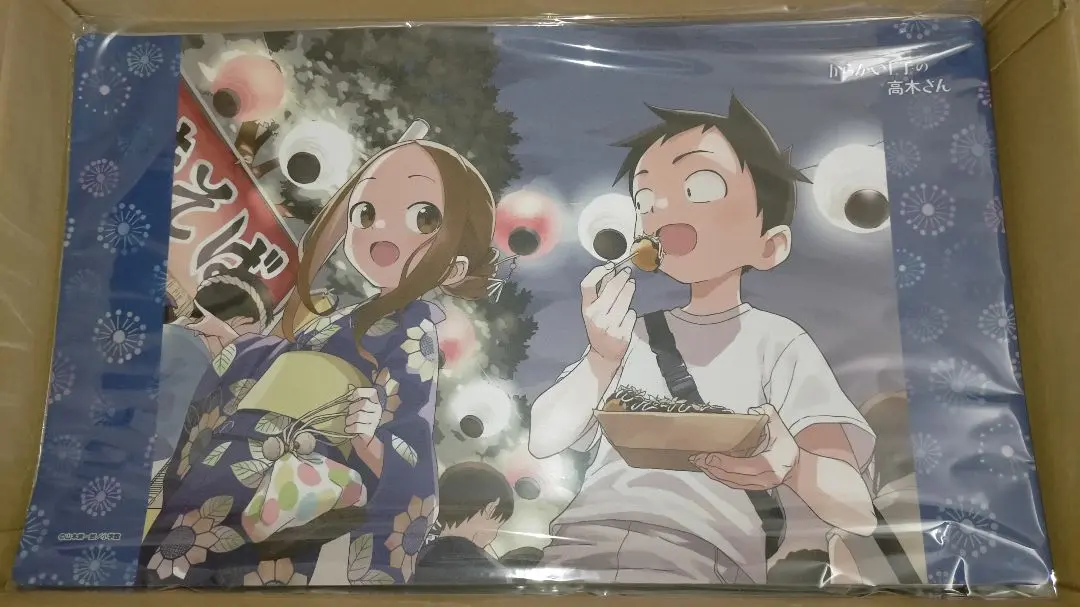 ★からかい上手の高木さん★高解像度プレイマット★マジカルレア★一点もの特級品★ ☆からかい上手の高木さん☆高解像度プレイマット☆マジカルレア