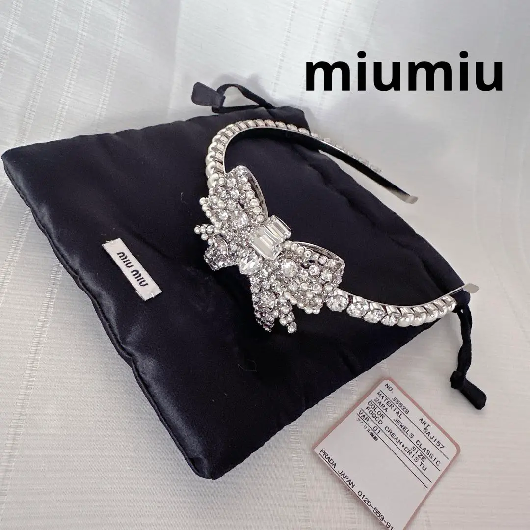 【大人気✨】正規品 miumiu もこもこカチューシャ USJいってきた🧚🏻💕🎀🩰🤍 カチューシャはモッピーにした
