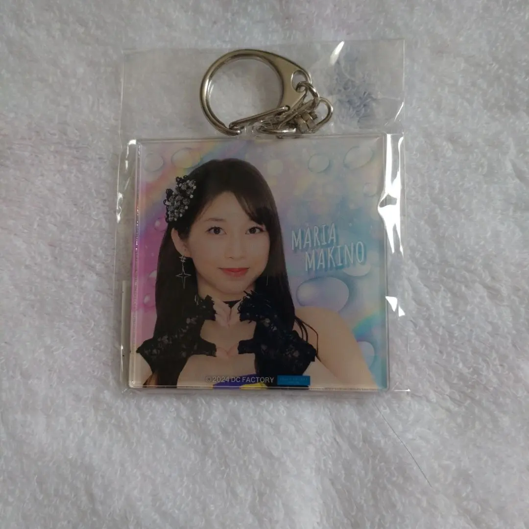 Thumbnail of Moba Gacha Morning Musume. Maria Makino Acrylic Keyholder