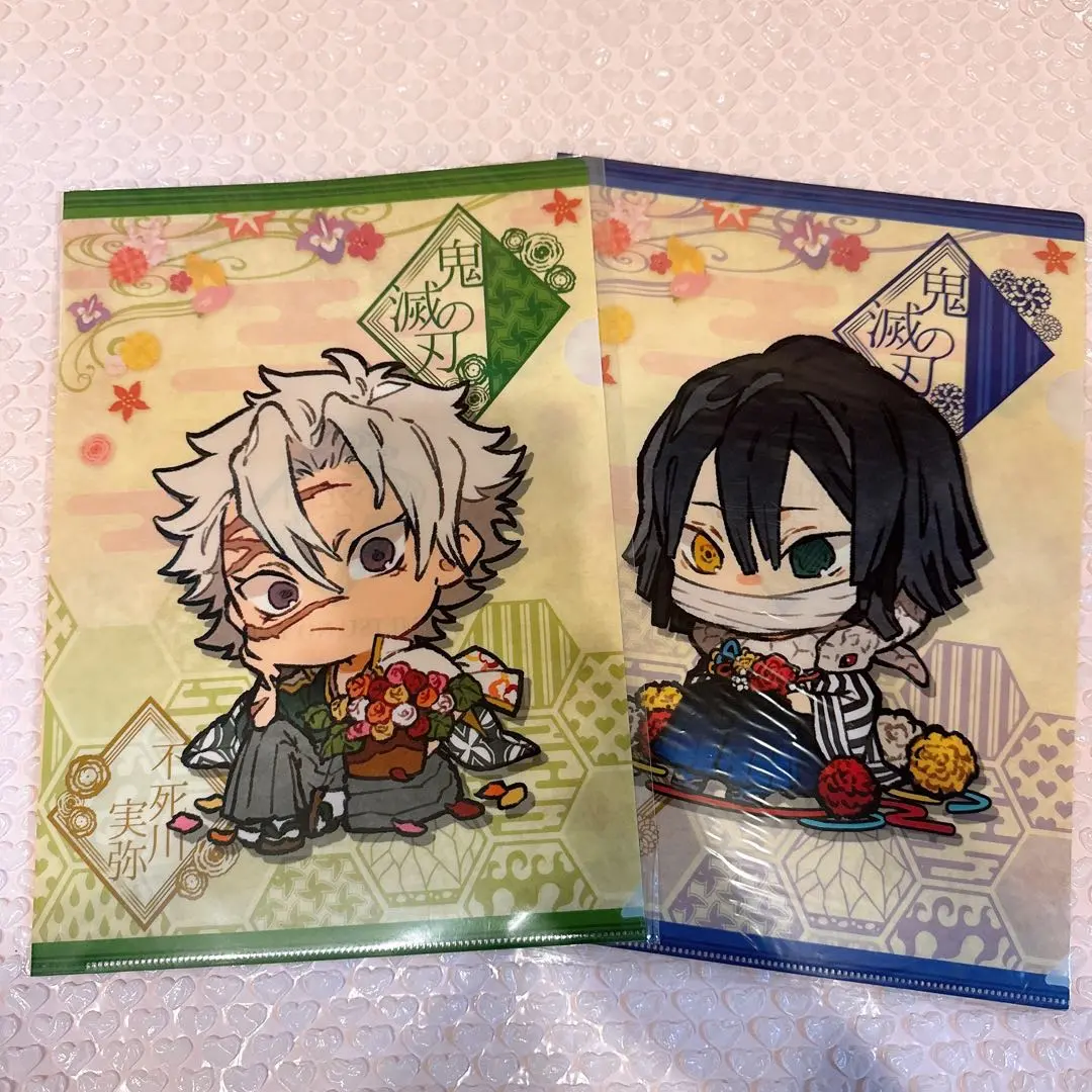 Thumbnail of Sanemi Shinazugawa & Obanai Iguro Birthday Flower Clear File