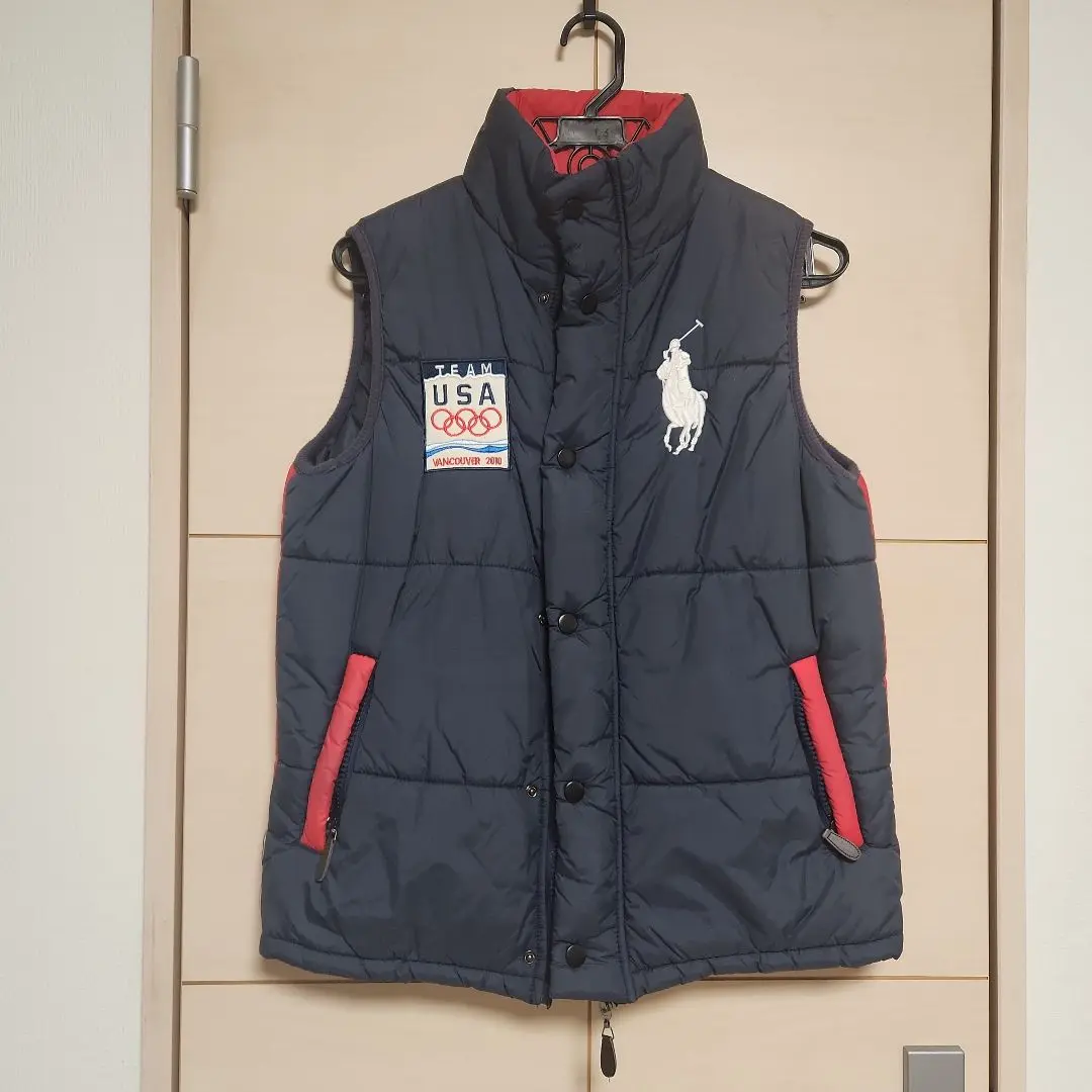 2025年最新】POLO RALPH LAUREN カラー：レッド系 ダウンベスト