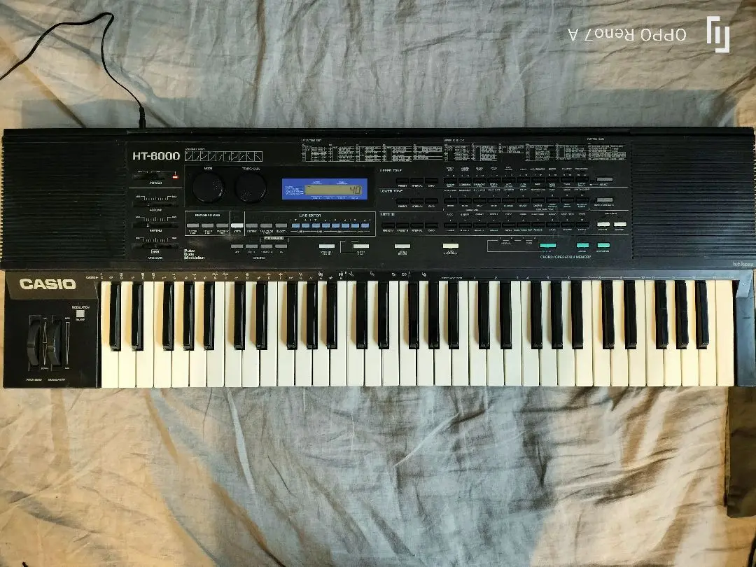 CASIO - 現状品 カシオHT-6000 シンセサイザーの通販 by そら's