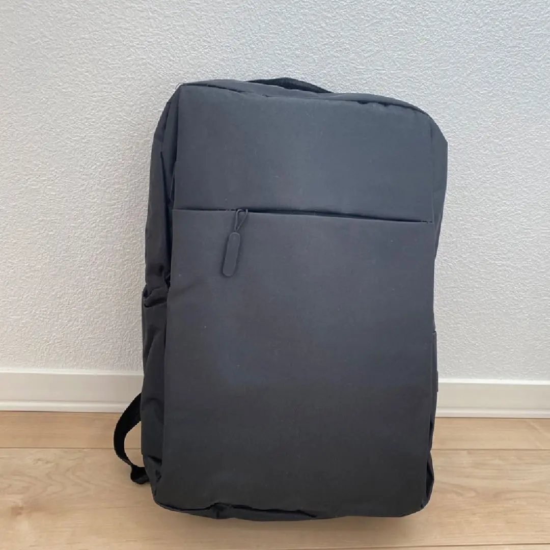 後背包 商務包 USB 充電端口 男士 防水 大容量 黑色 的縮圖