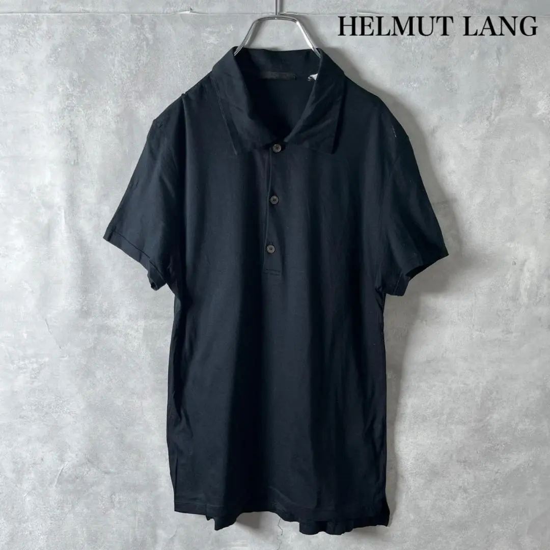 HELMUT LANG 本人期 格子編み ツイスト  半袖 ポロシャツ XS 2025年最新】Helmut Lang メンズ ポロシャツの人気アイテム
