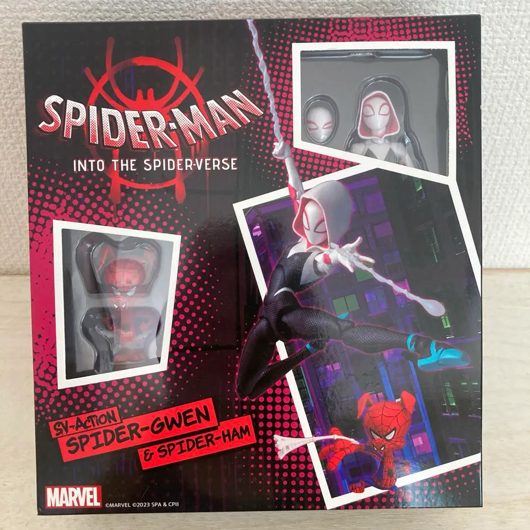 スパイダー・グウェン＆スパイダー・ハム　スパイダーバース SVアクション Amazon.co.jp: スパイダーマン：スパイダーバース SVアクション