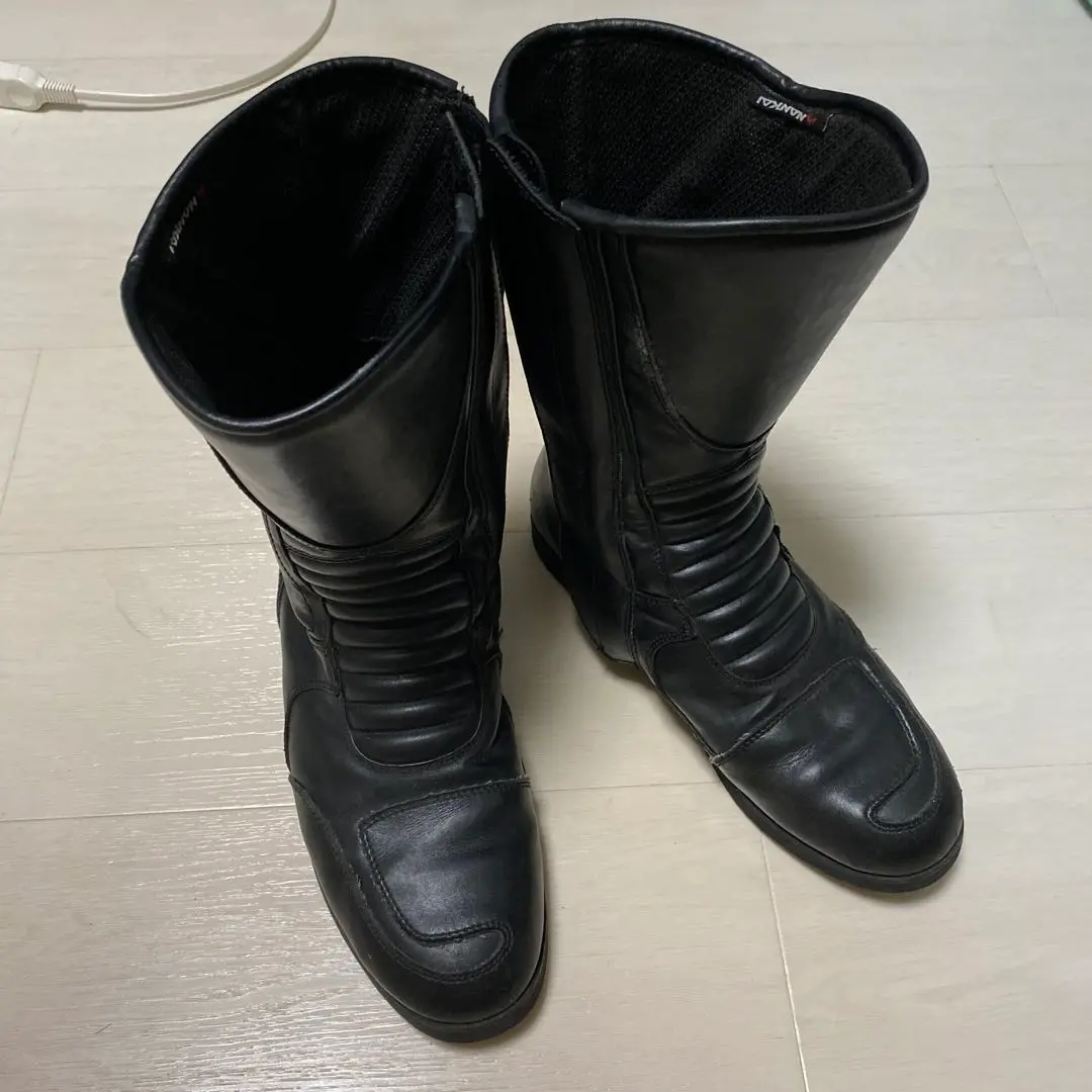 南海部品 バイクブーツ 26.0㎝ 革 黒 中古品 Yahoo!オークション -「南海部品 ブーツ」(靴) (バイクウエア