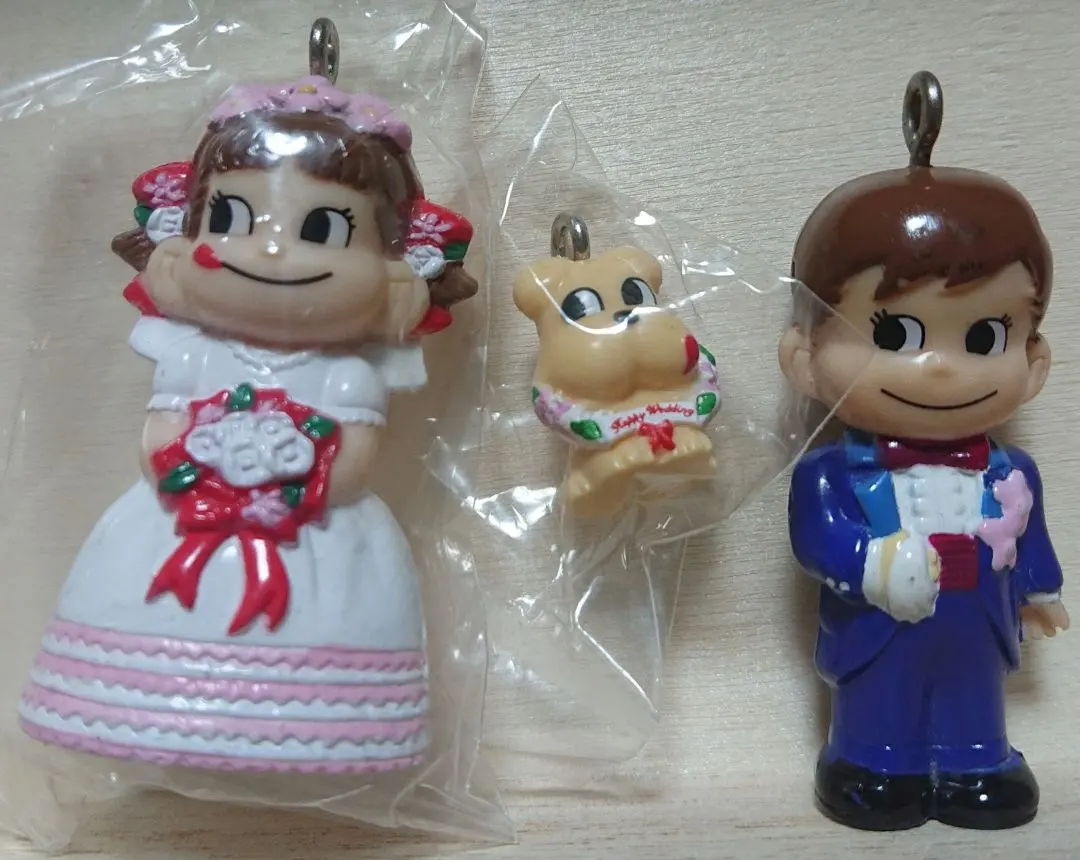 Thumbnail of Peko-chan, Poko-chan, Dog, Wedding, Strap, Set of 3