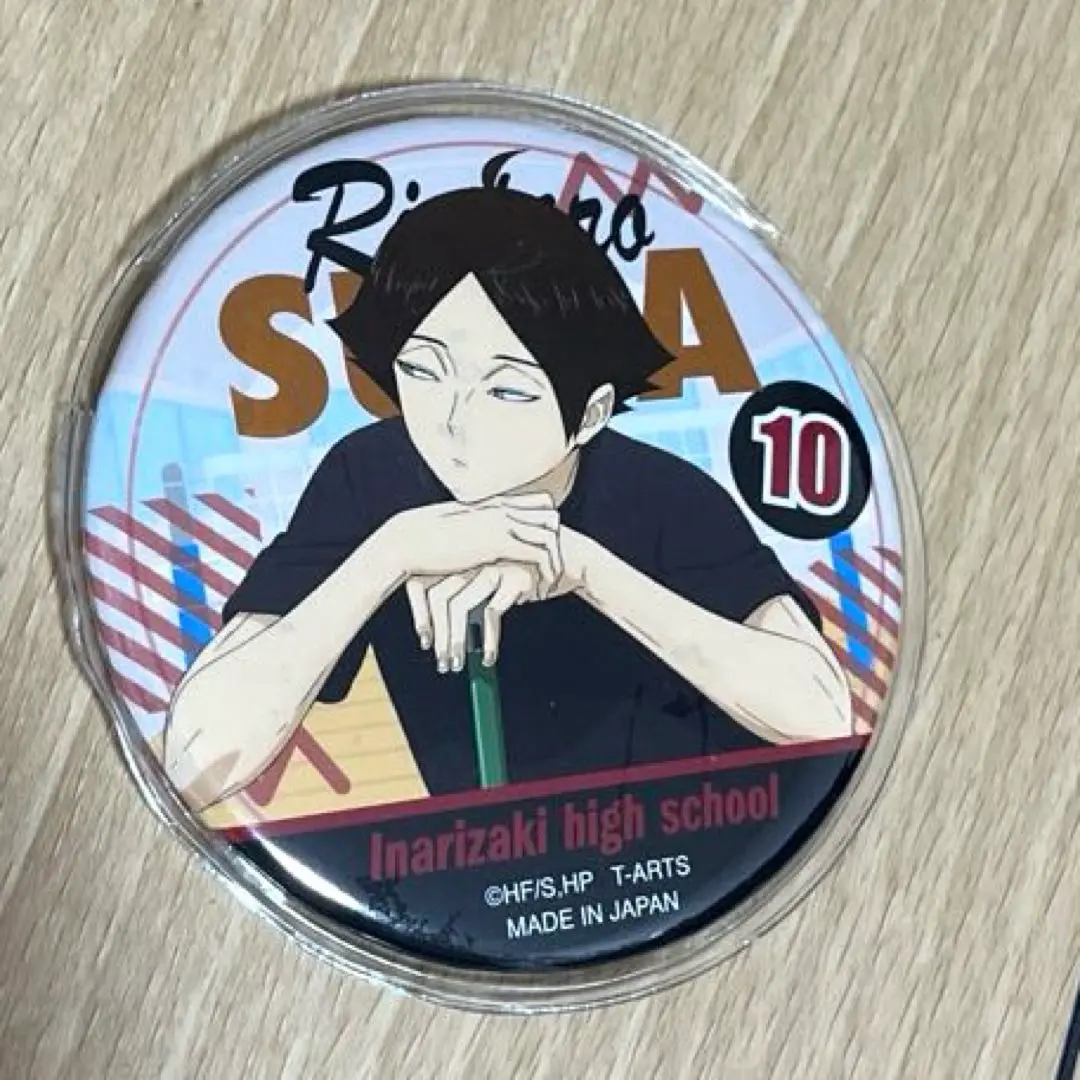 ハイキュー　カラパレ　バッジ　掃除　100点　角名倫太郎 ハイキュー カラパレ バッジ 掃除 100点 角名倫太郎 - メルカリ