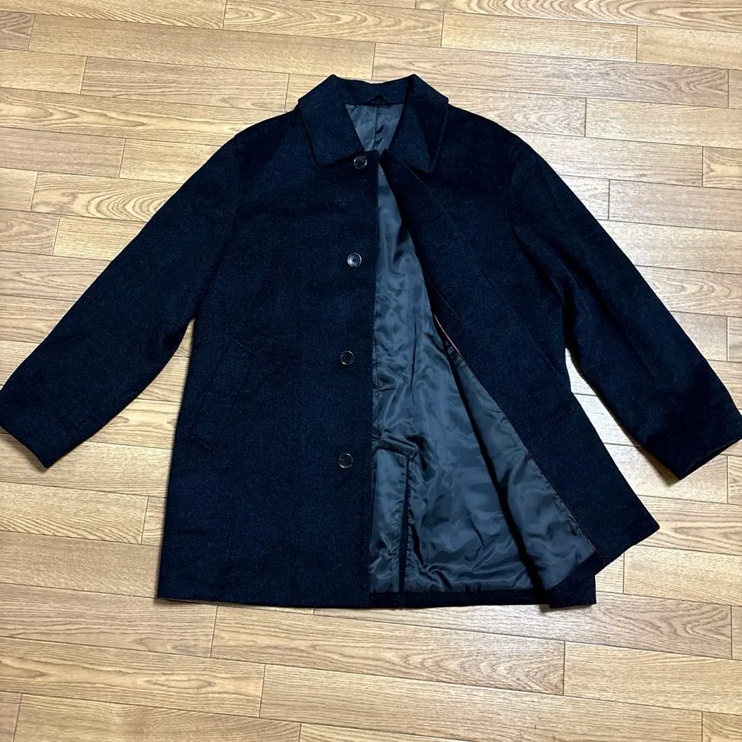 Thumbnail of Effort For Men Cashmere/Angora Blend Stand Collar Coat L