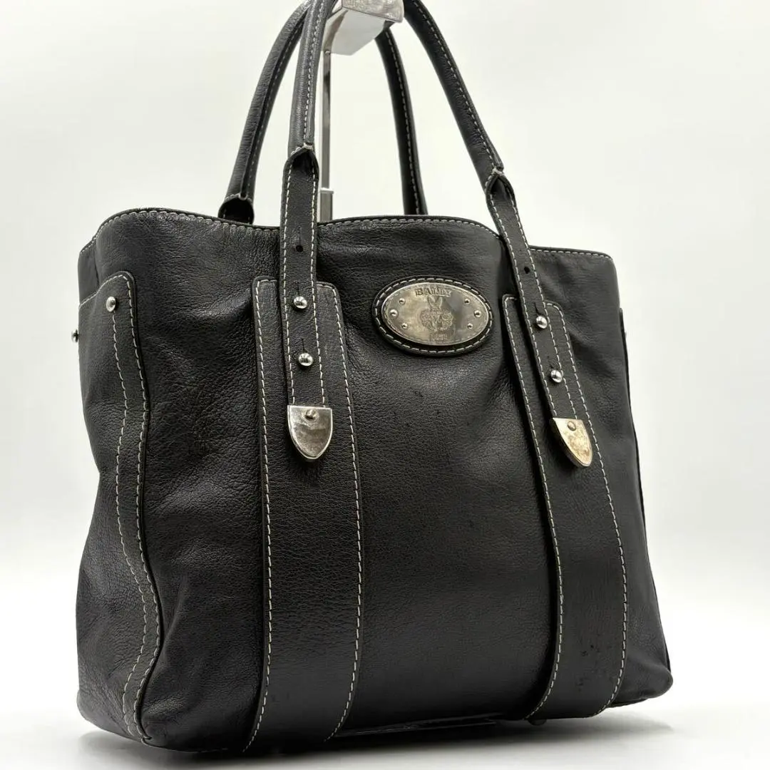 Bally - BALLY バリー ゴルフ キャディバッグ 本革 レザー 8インチ 希少品 BALLY バリー ゴルフバッグ キャディバッグ 6分割 フード付き