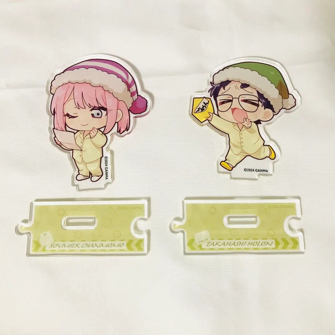 Thumbnail of Struggler (Streamer Group) Post Office Collaboration Acrylic Stand: Tounyuu-chan Momo, Takahashi Metsuron