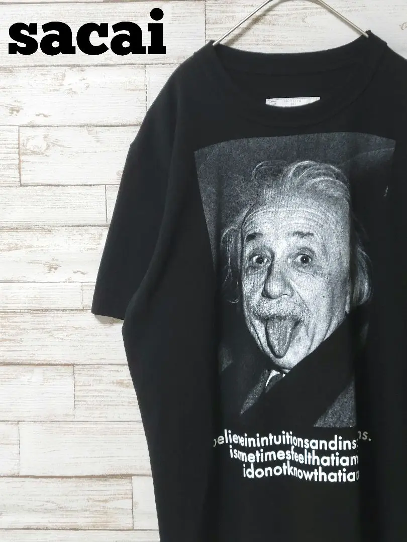 2025年最新】sacai tシャツ アインシュタインの人気アイテム