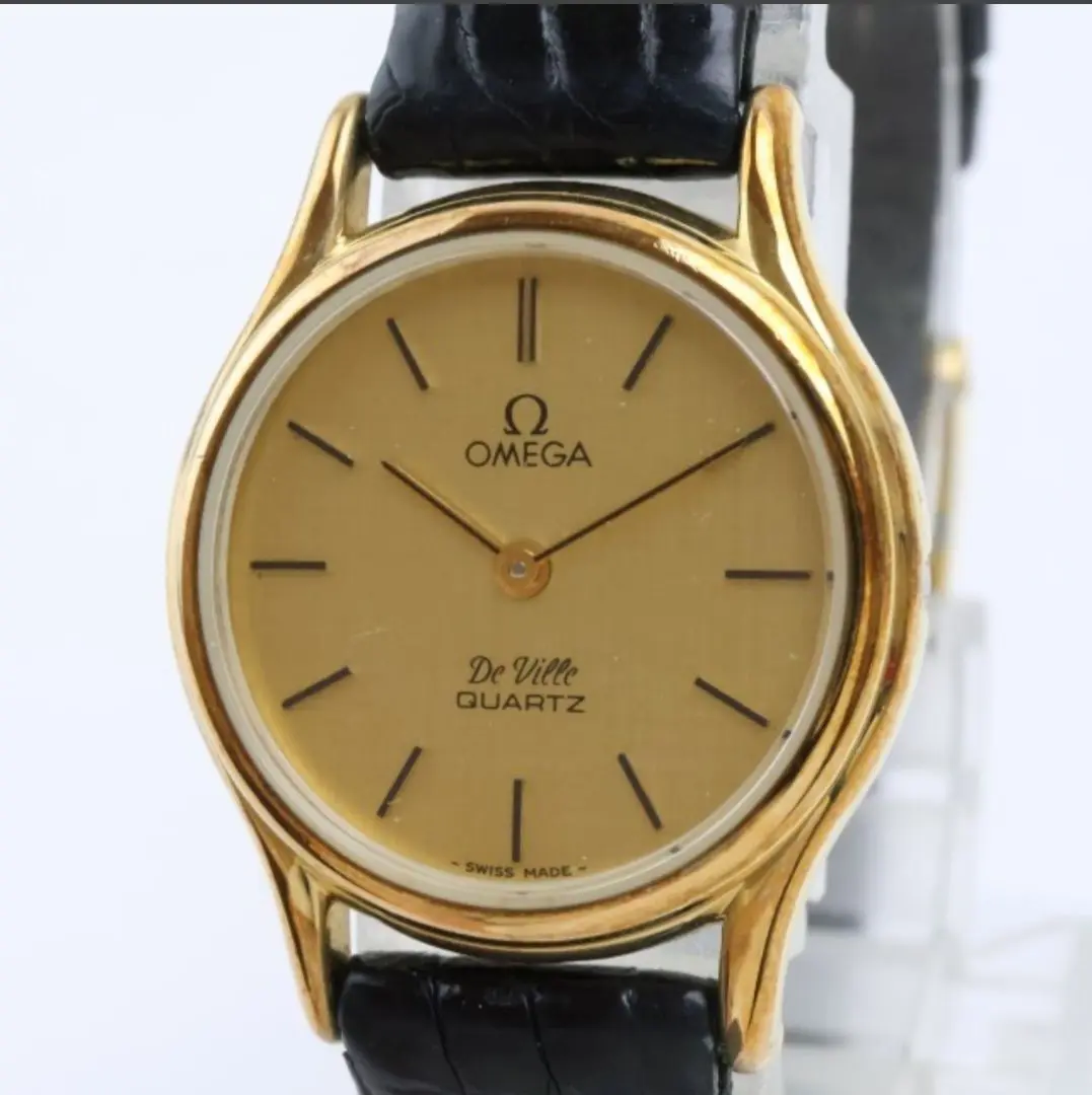 I13063 OMEGA Deville 1365 QZ プッシュ式リューズ不動 I13063 OMEGA Deville 1365 QZ プッシュ式リューズ不動