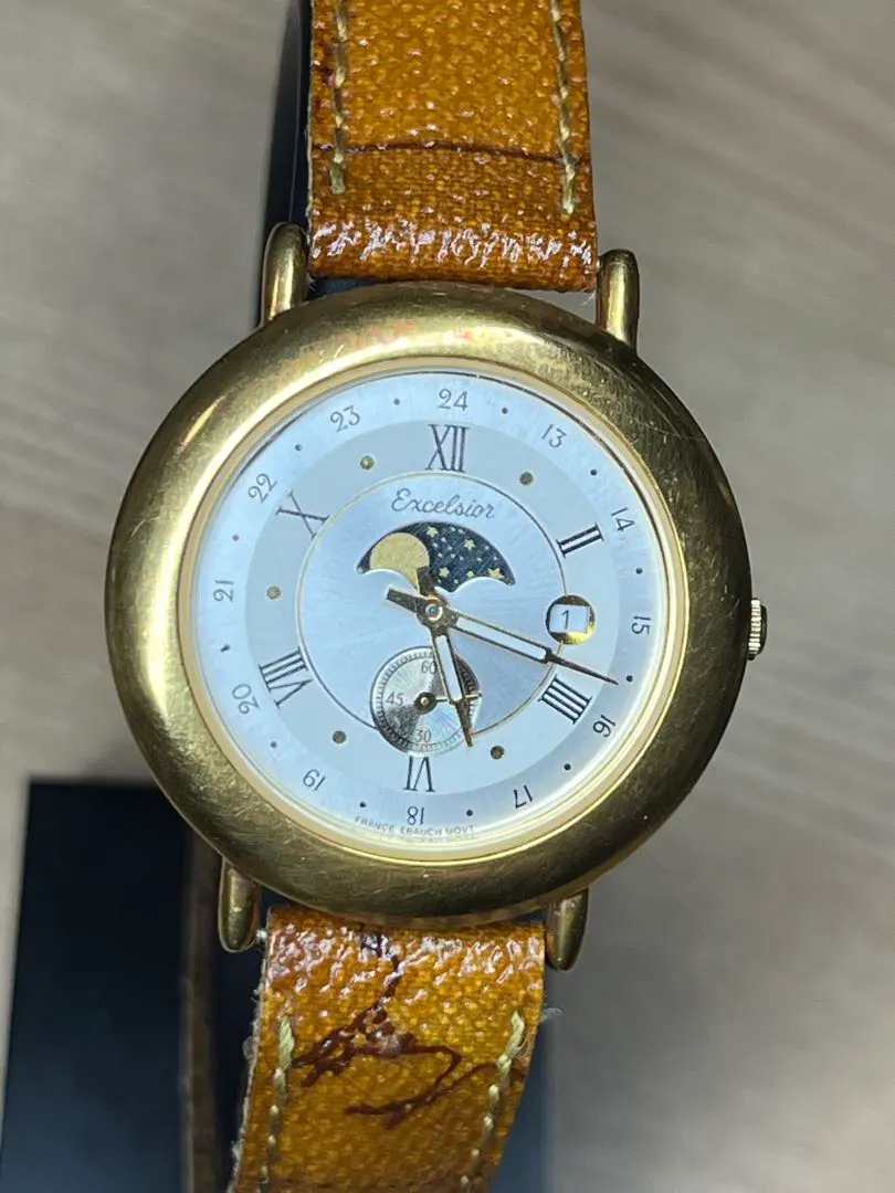 Exclisior 月相 小秒針 DAY 中性款 運作中 的縮圖