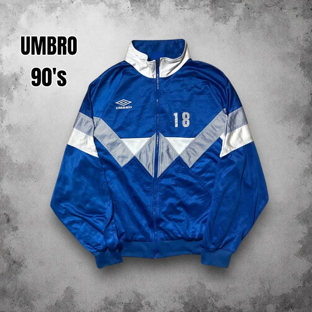Thumbnail of 90s UMBRO Track Jacket Soccer Team Logo Dolman USA