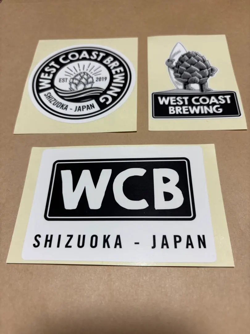 west coast brewing クラフトビール　ステッカー　アート west coast brewing クラフトビール ステッカー アート