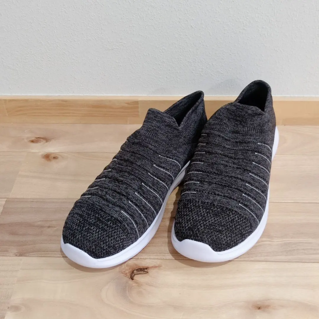 運動鞋 一腳蹬 【25cm】男士 防滑 健步鞋 的縮圖