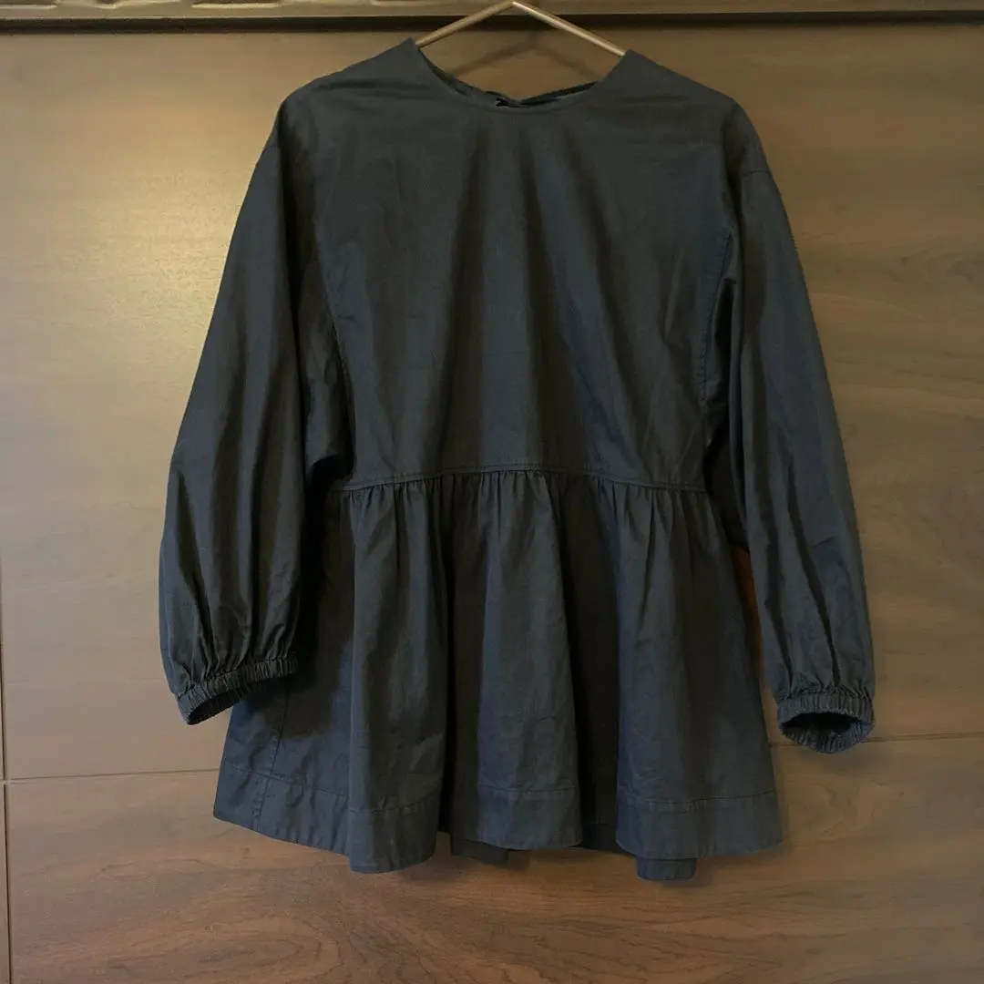 Thumbnail of Price reduced! COS top, back ribbon, black