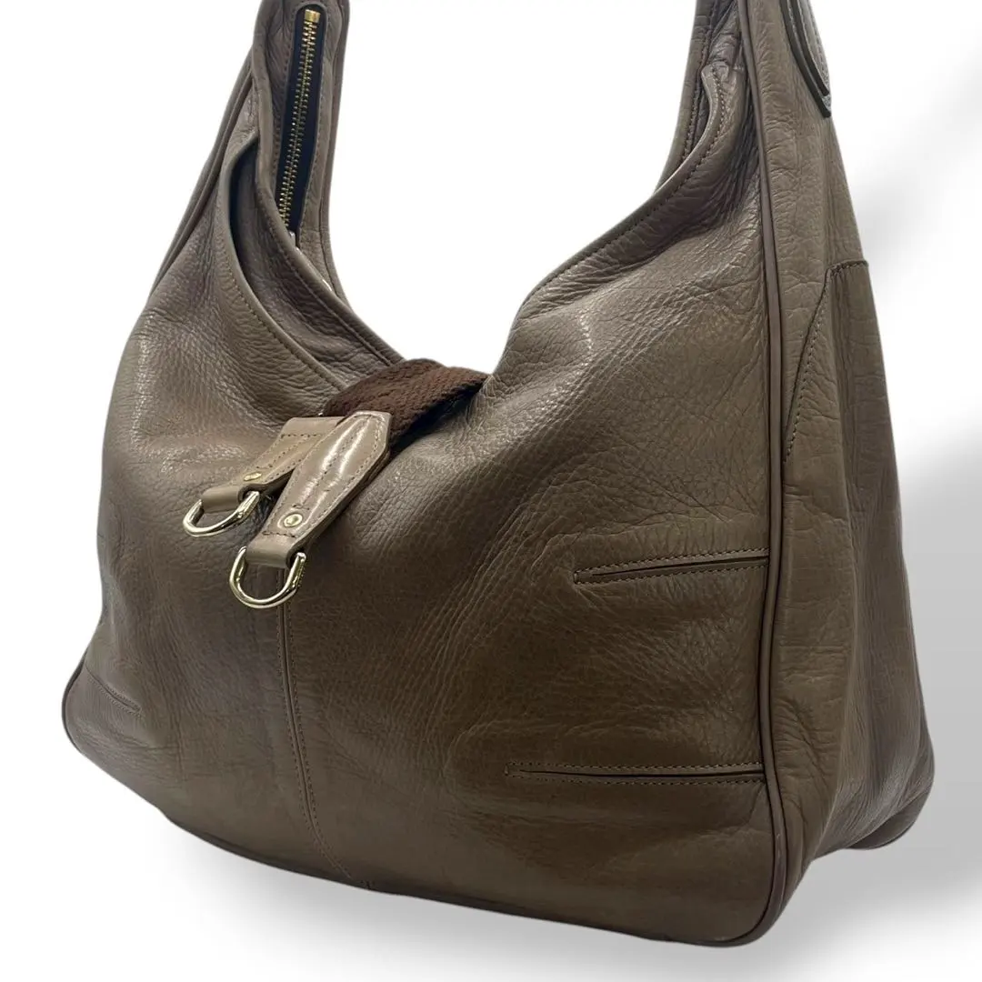 Thumbnail of Excellent Condition Aniari 2-way Shoulder Bag Moon Leather Gray, A4 Size