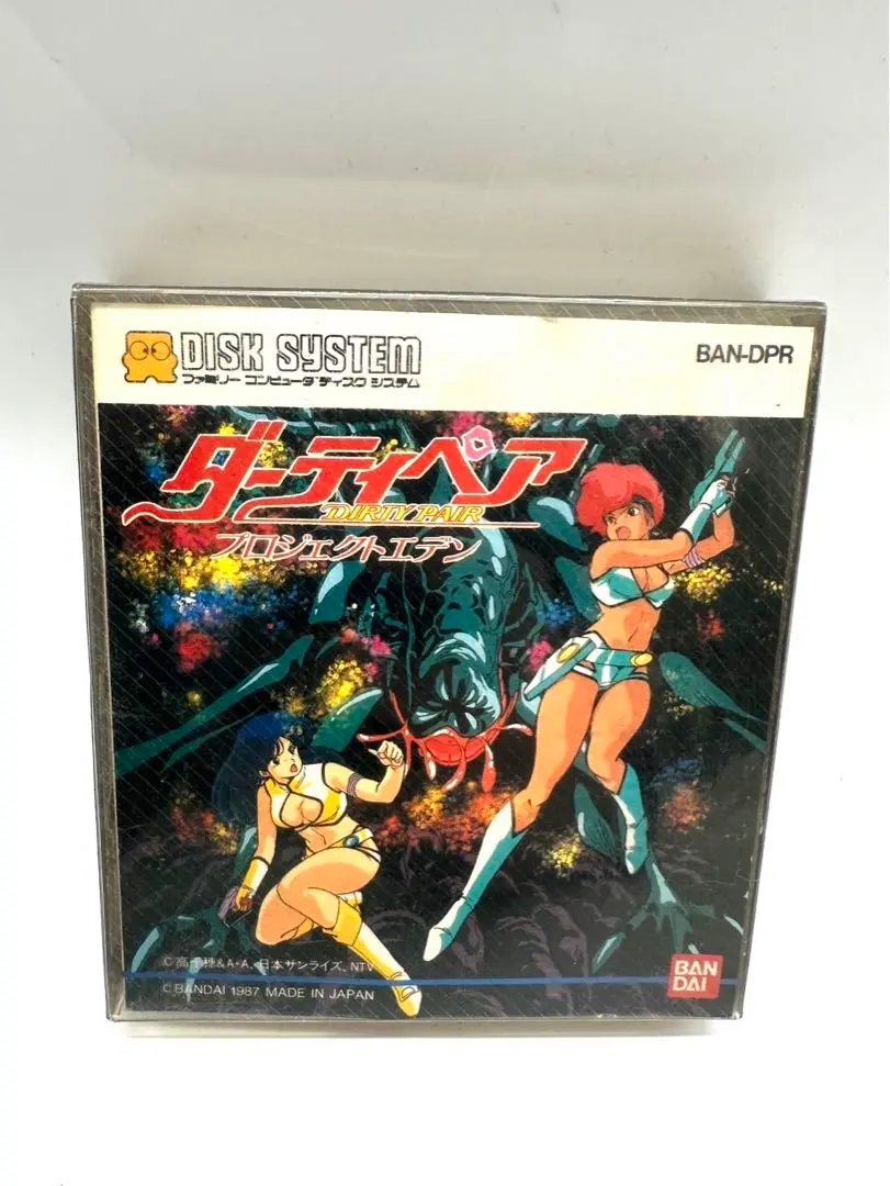 BANDAI - 任天堂ディスクシステム『ダーティペア』未開封品 ダーティペア ラベルのみ ファミコン ディスクシステム FCD