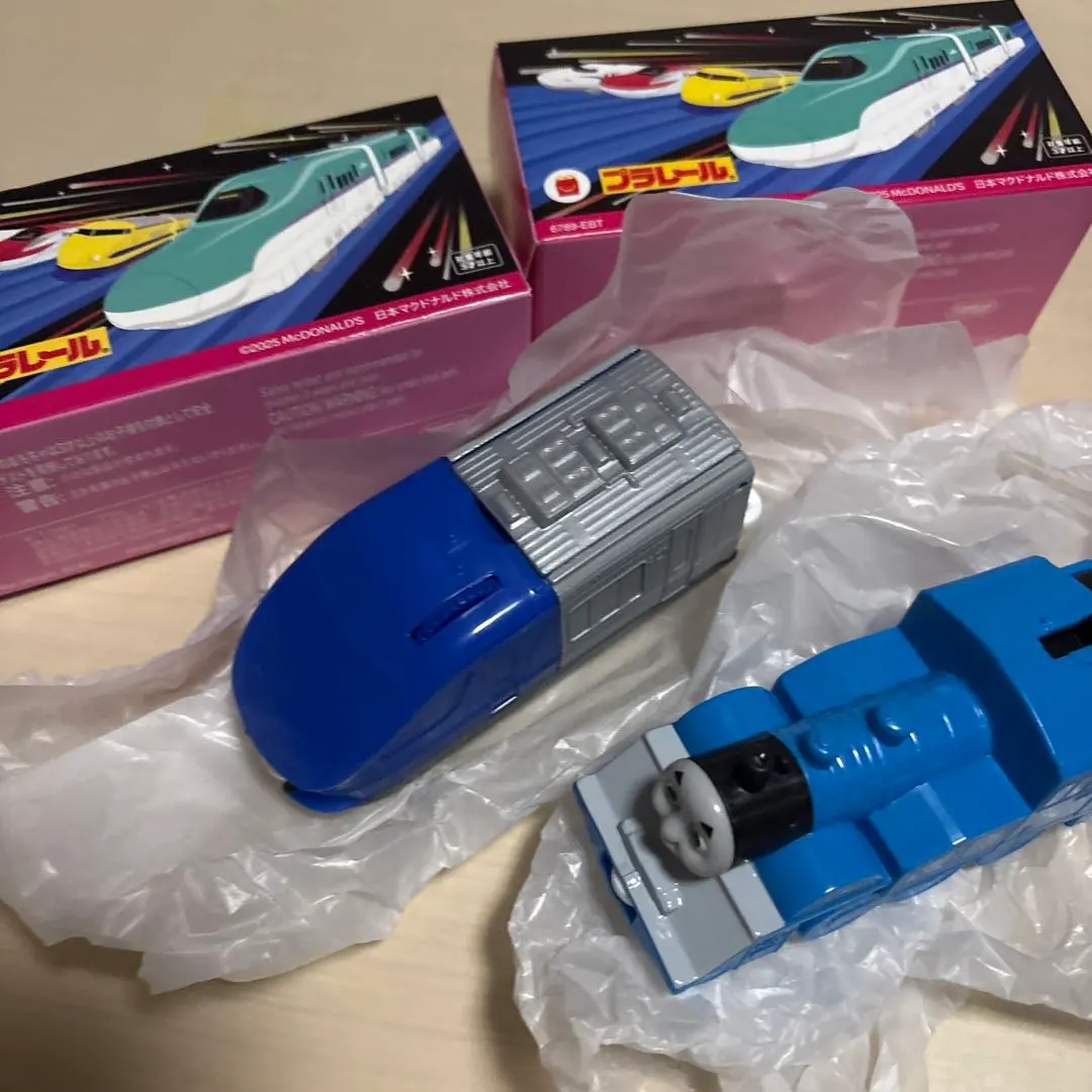 麥當勞 開心樂園餐 玩具 鐵道模型 はくと、湯瑪士 的縮圖