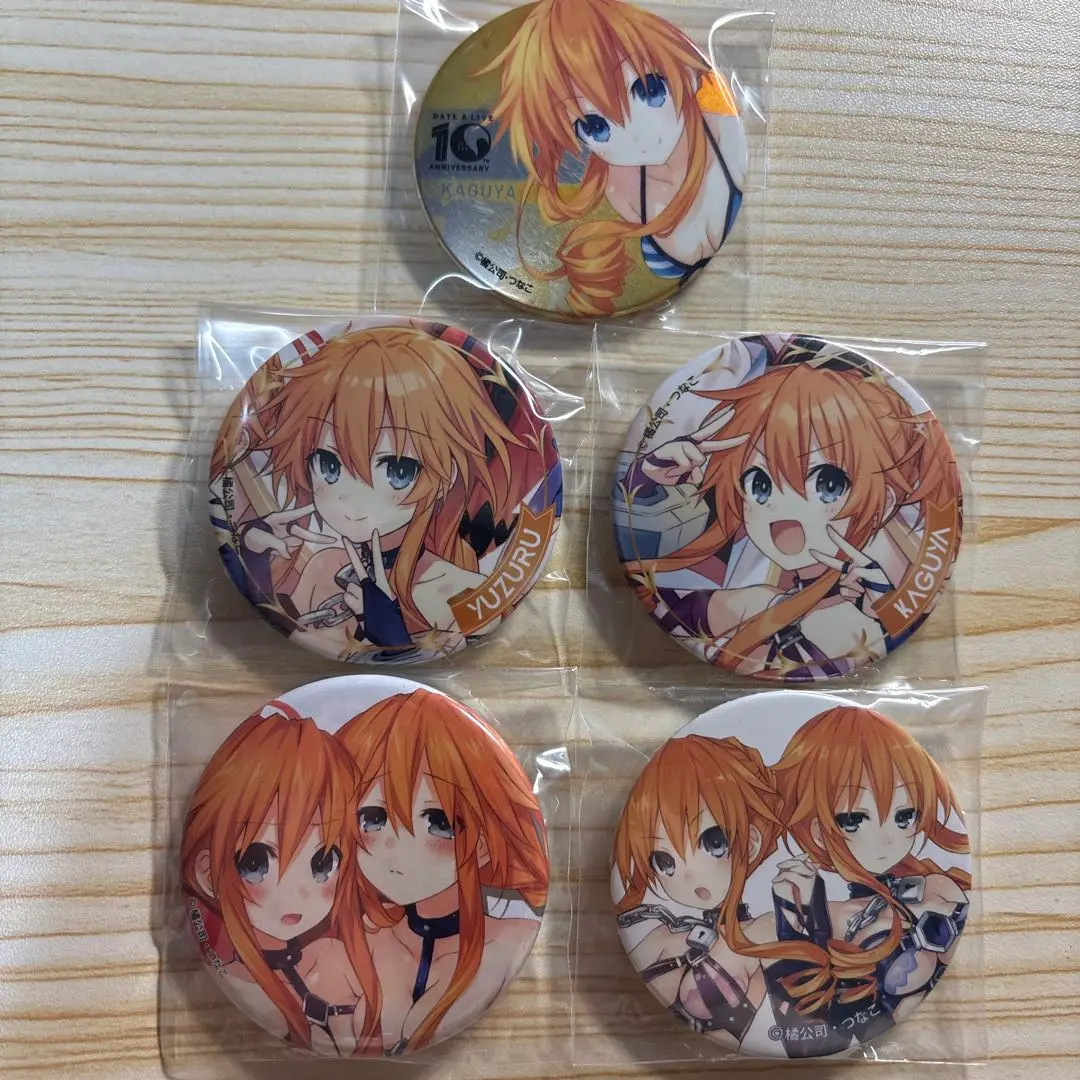 デート・ア・ライブ 缶バッジ アクリルキーホルダー 10周年 DATE A LIVE 10th ANNIVERSARY FAIR メタリック缶バッジ: その他