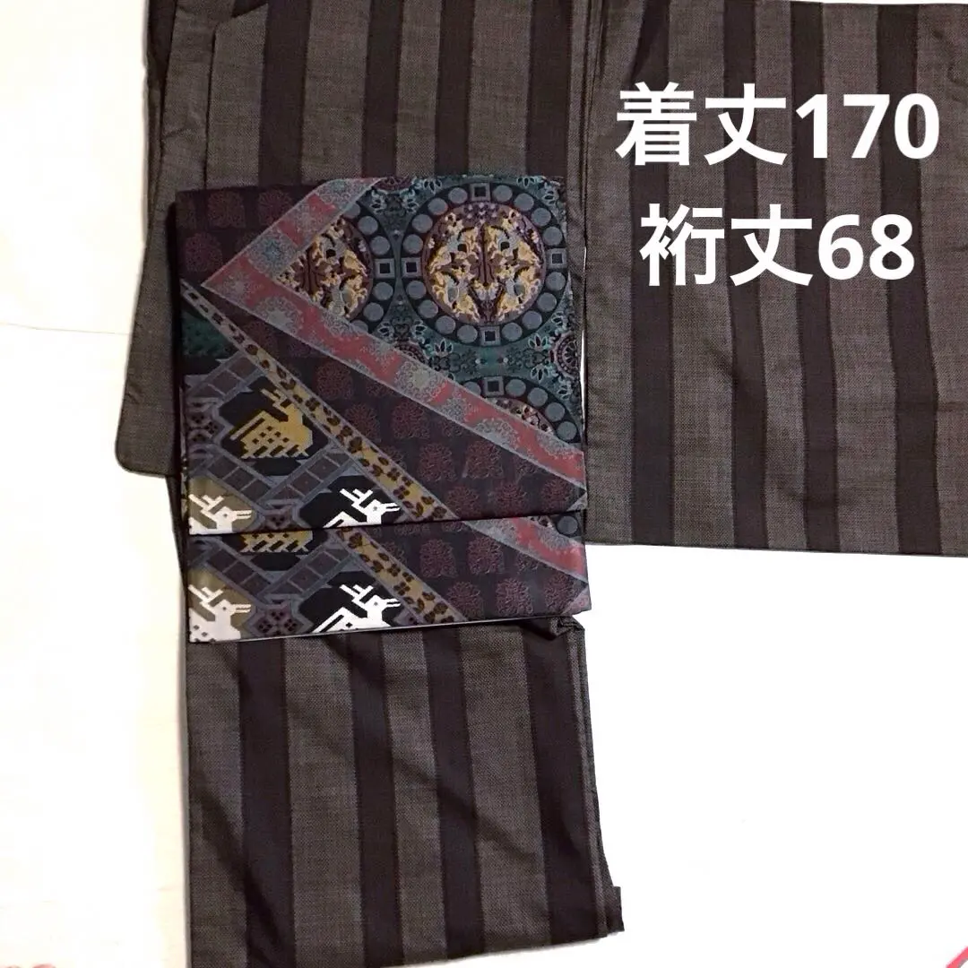 楽天市場】二部式 着物 大島調の通販