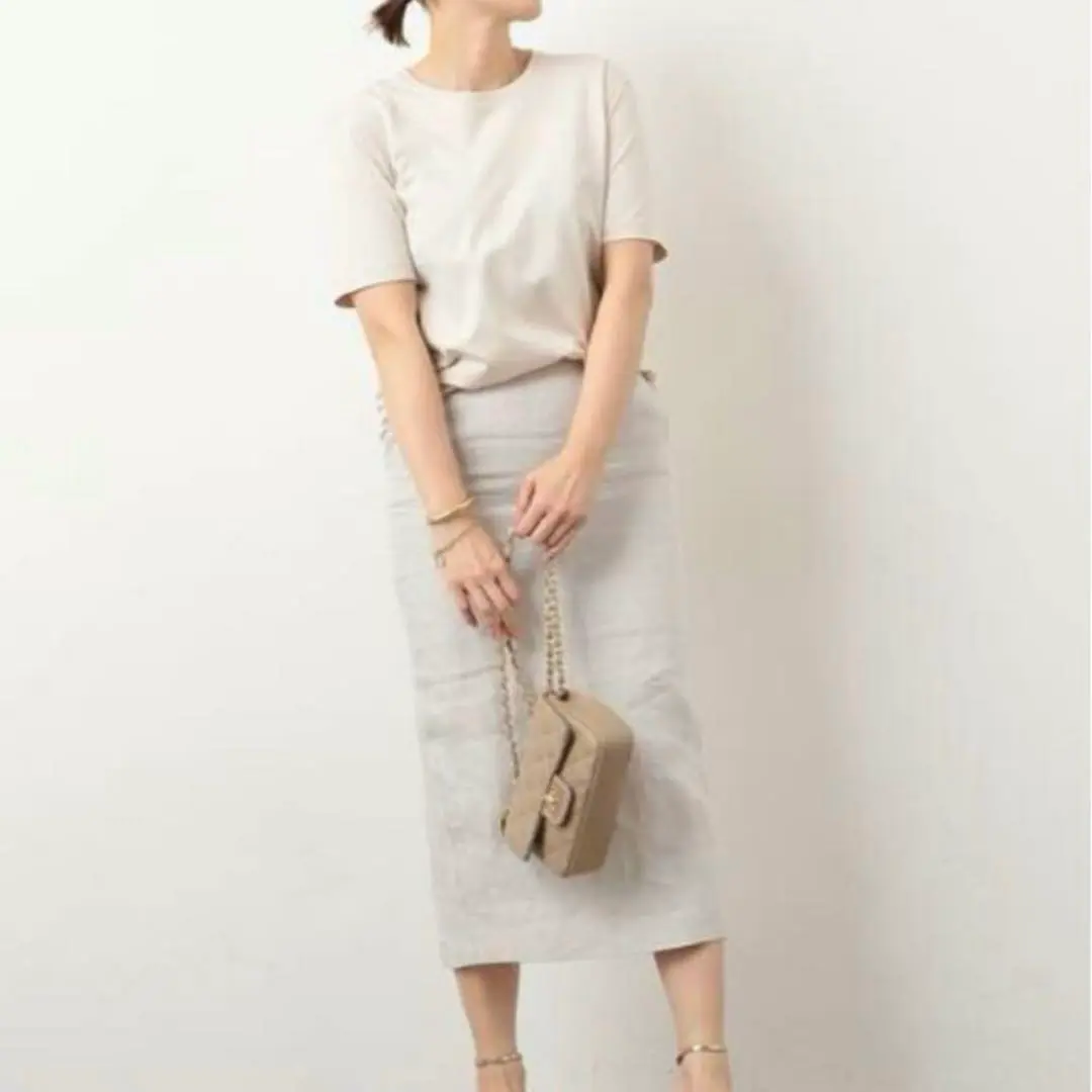 美品 Deuxieme Classe ドゥーズィエムクラス neat Tシャツ Deuxieme Classe（ドゥーズィエムクラス）の「*neat Tシャツ（T