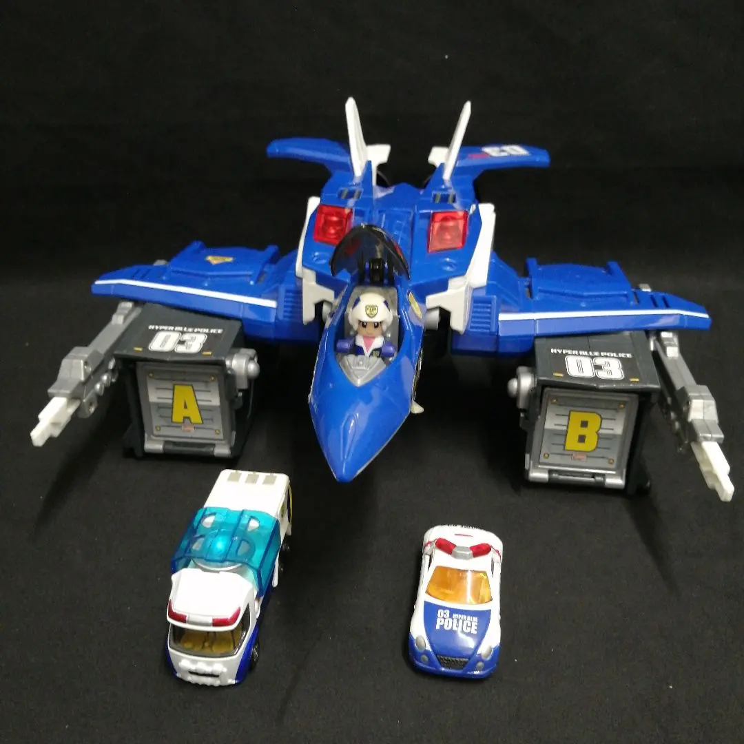 Thumbnail of Tomica Hyper Blue Police 03 Storm Runner and 4 other items