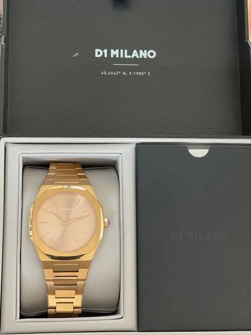 日本製 2025年最新】d1 milano メルカリ - ゴールドの人気アイテム 時計