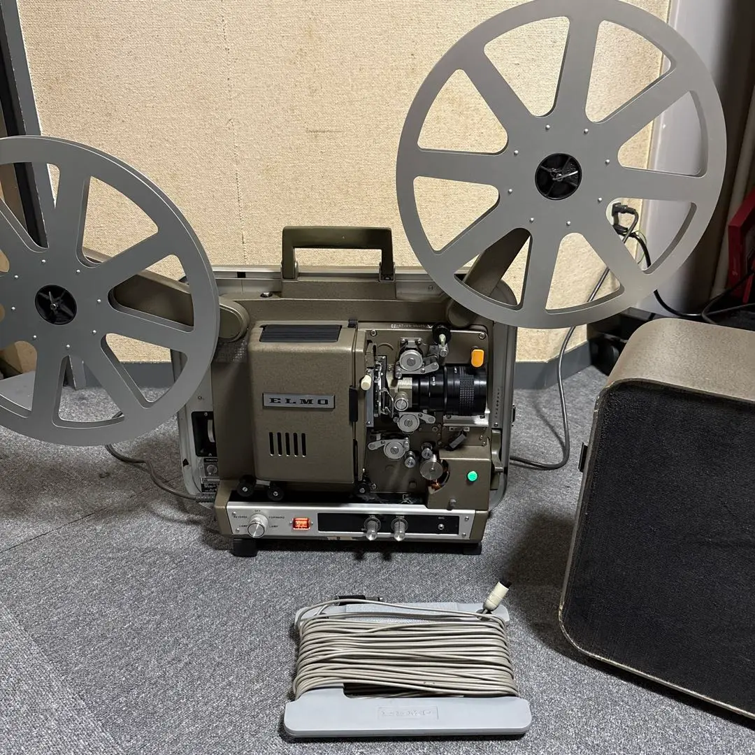 エルモ ELMO 16-CL 16㎜ 映写機 昭和レトロ アンティーク 当時物 エルモ ELMO 16-CL 16㎜ 映写機 昭和レトロ アンティーク 当時物