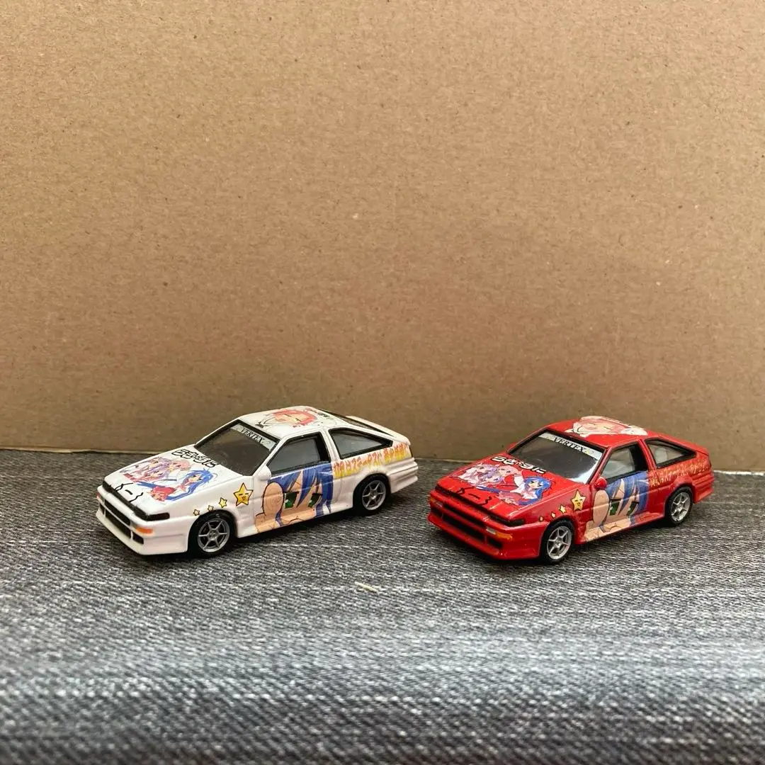 Amazon | らきすた 痛車ミニカーコレクション 全10種セット AE86