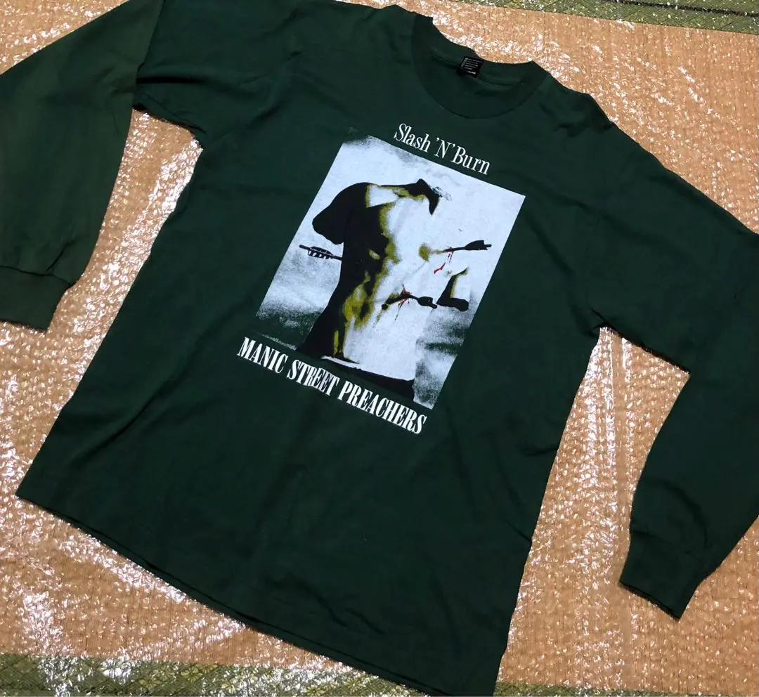 メンバーサイン入り マニックストリートプリーチャーズTシャツ メンバーサイン入り マニックストリートプリーチャーズTシャツ