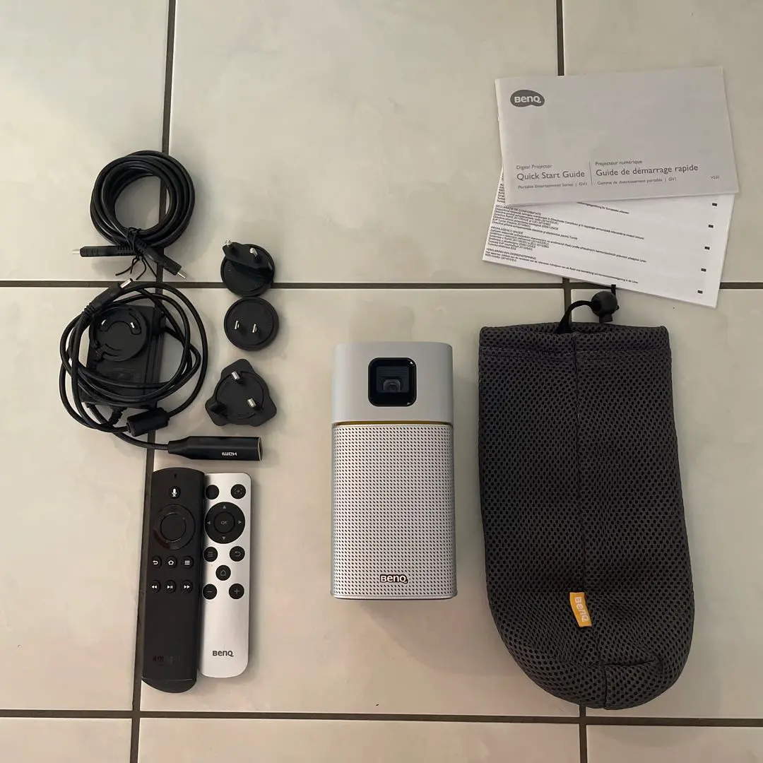 BENQ ポータブル LEDプロジェクター GV1【新品・未開封】