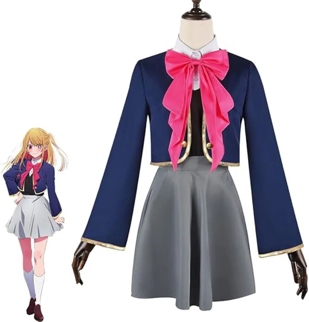 【實物照片】C-155 我推的孩子 星野愛瑠 美少女Cosplay服裝 L 制服 的縮圖