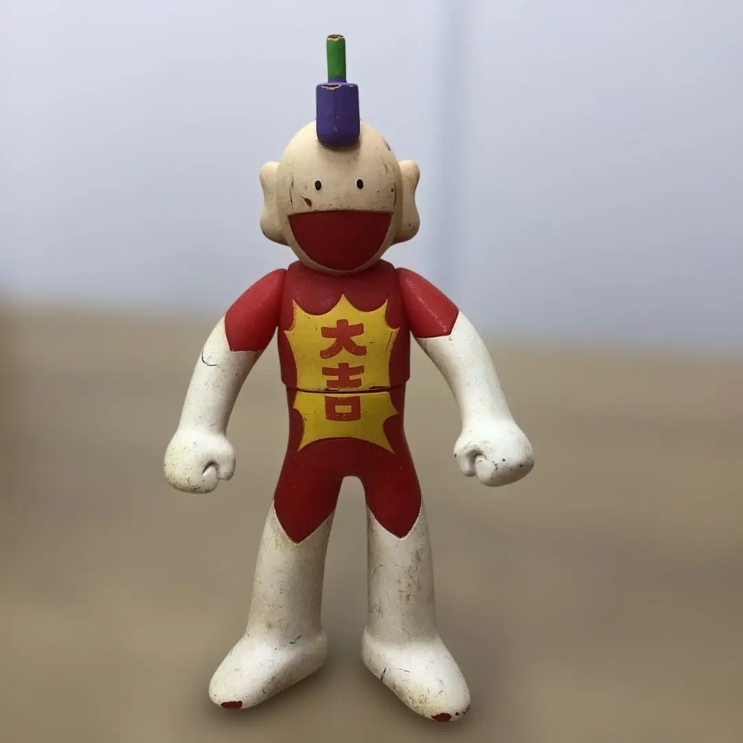 り*う様 とってもラッキーマン バンダイ ソフビ フィギュア