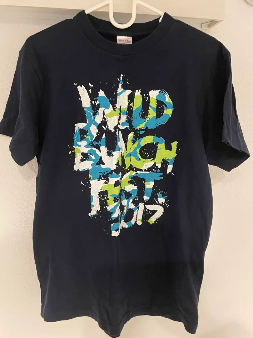 Tシャツ (S) WILD BUNCH FEST2021 タイダイ柄 古着 夢番地がプロデュースする野外音楽フェス WILD BUNCH FEST. 2021