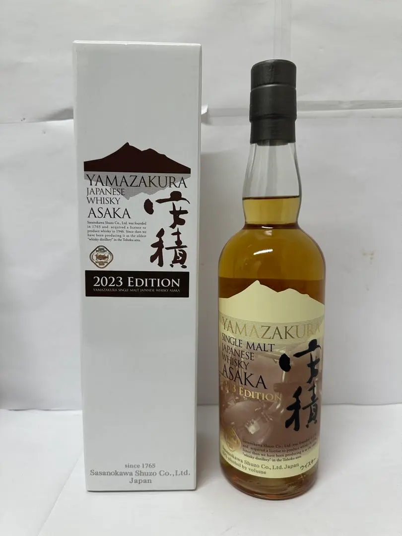山桜 安積 シングルカスクウイスキー 卯ラベル 700ml 1本 楽天市場】安積（あさか） 山桜 シングルカスク ノンピート 2018