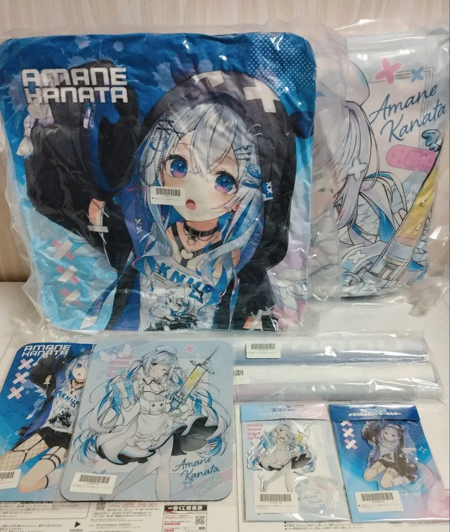 ホロライブ　天音かなた　フィギュア　クッション　4点セット ホロライブ天音かなた クッション、フィギュアセット - メルカリ