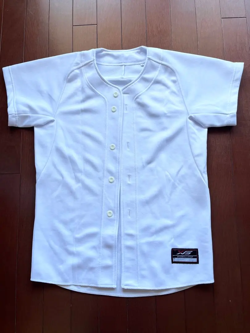 Thumbnail of Baseball XTS practice wear S size shirt white short sleeve