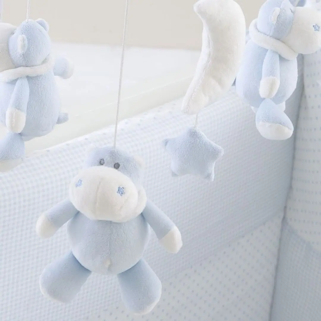 【美品】nanan　ベッドメリー　ホワイト　ナナン nanan ナナン ベッドメリー くまちゃん - メルカリ