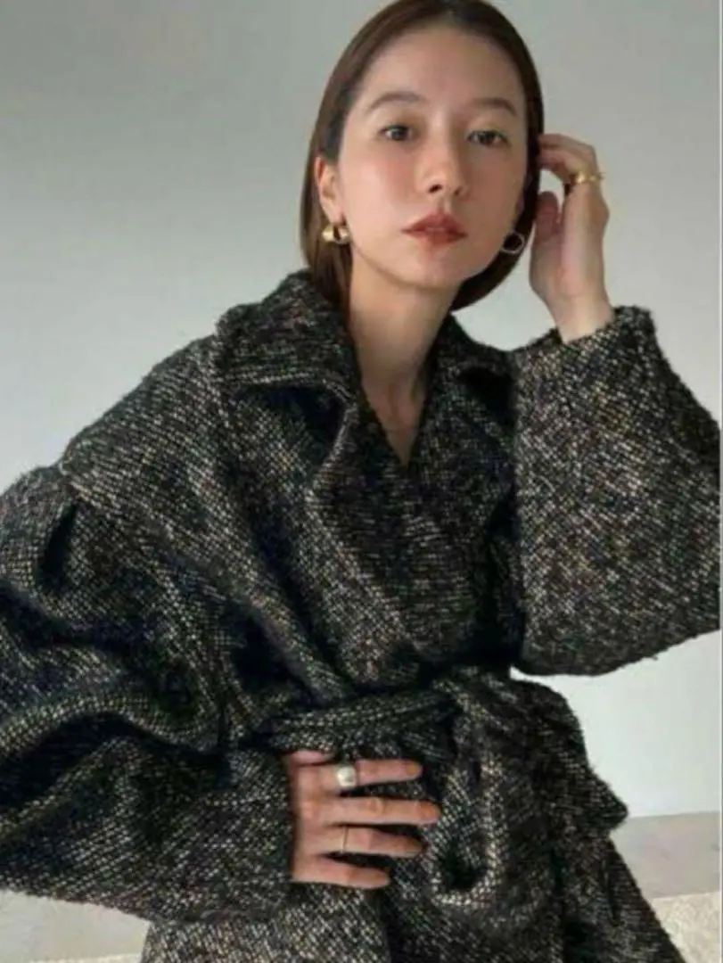 2025年最新】mix loop tweed box coatの人気アイテム - メルカリ